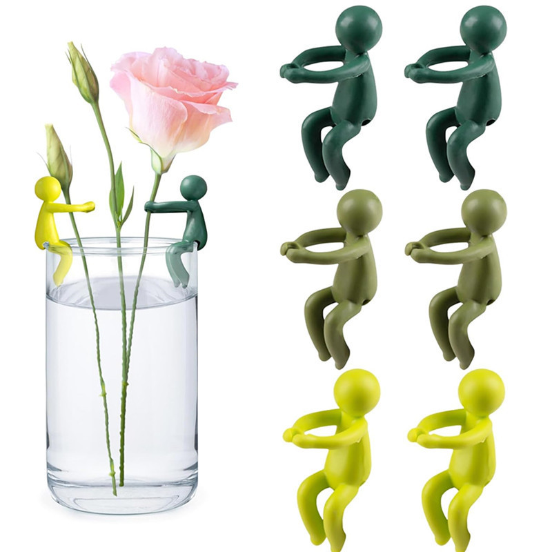 Florist Supp - Hydroponic Plant Fixing Figurine Ornament Upright