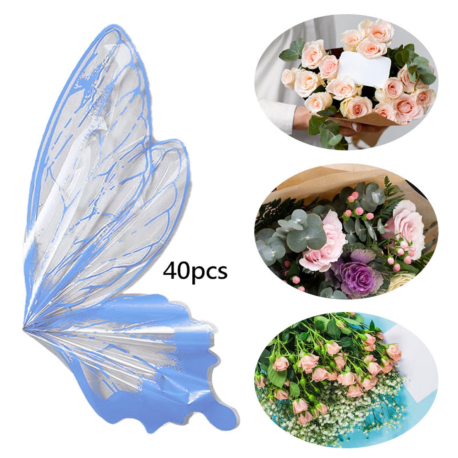 40Pcs Bouquet Wrap Papers DIY  - Florist Supply Paper ulasan dan harga