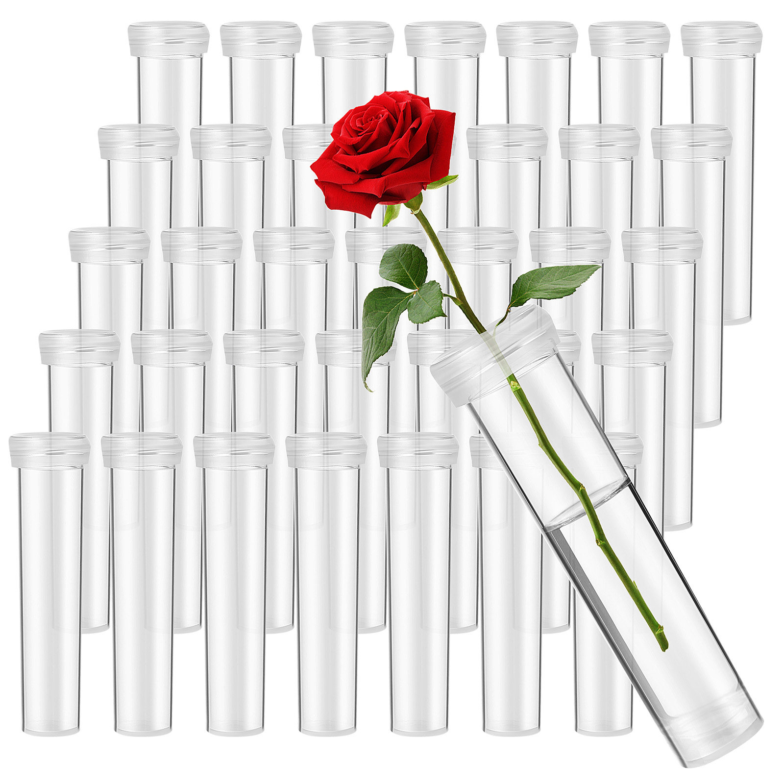 100Pcs Flower Water Tubes Fres - Anda Florist Supply ulasan dan harga