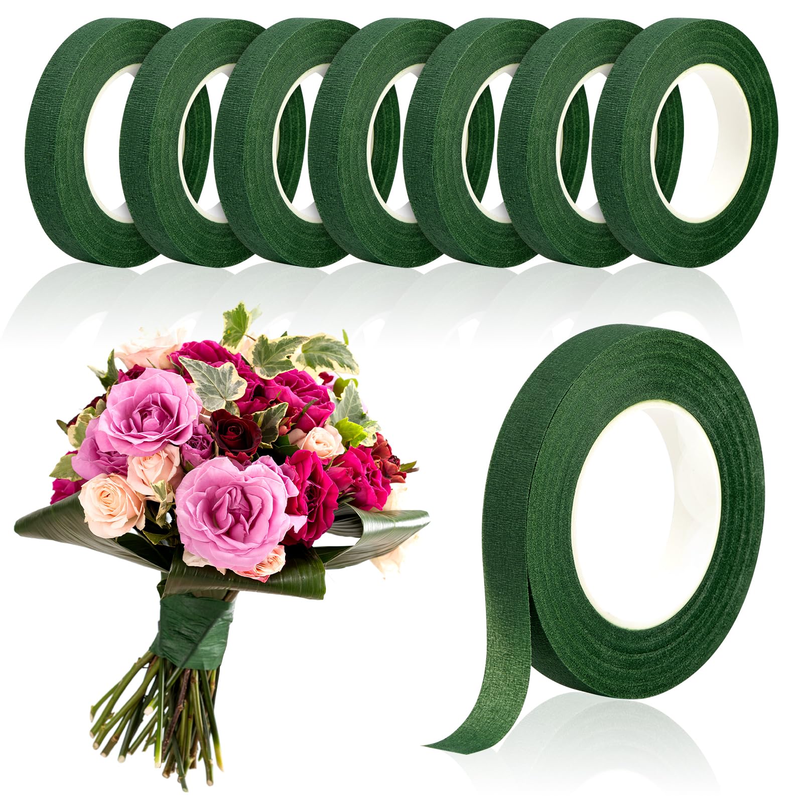 20Yards Green Bouquet Floral T - Florist Supply Paper ulasan dan harga
