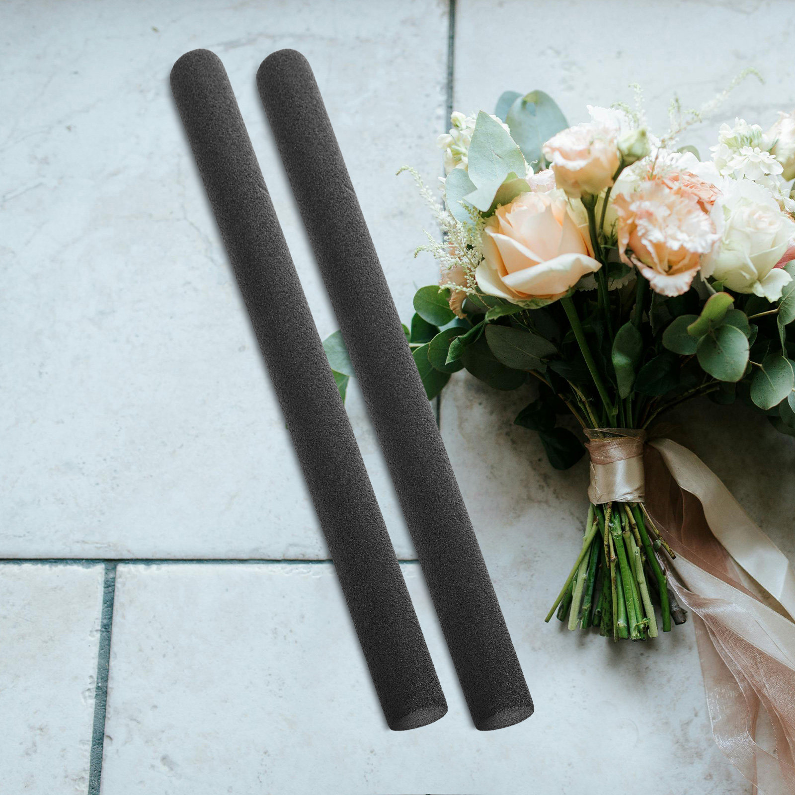 8Pcs Floral Foam Rods Black 1. - Anda Florist Supply ulasan dan harga