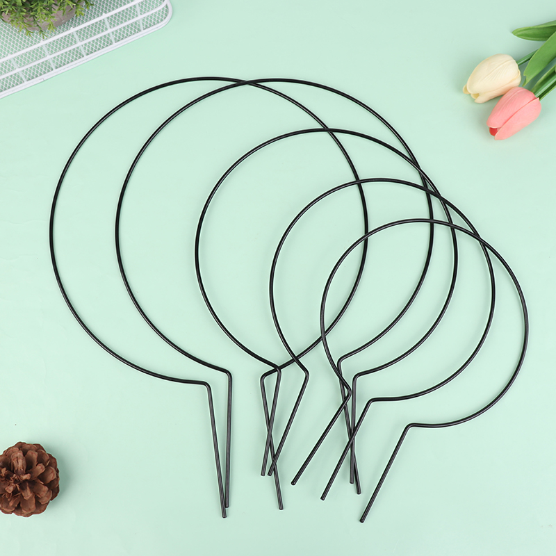 2Pcs Iron Heart-Shaped Garden  - Florist Supp ulasan dan harga