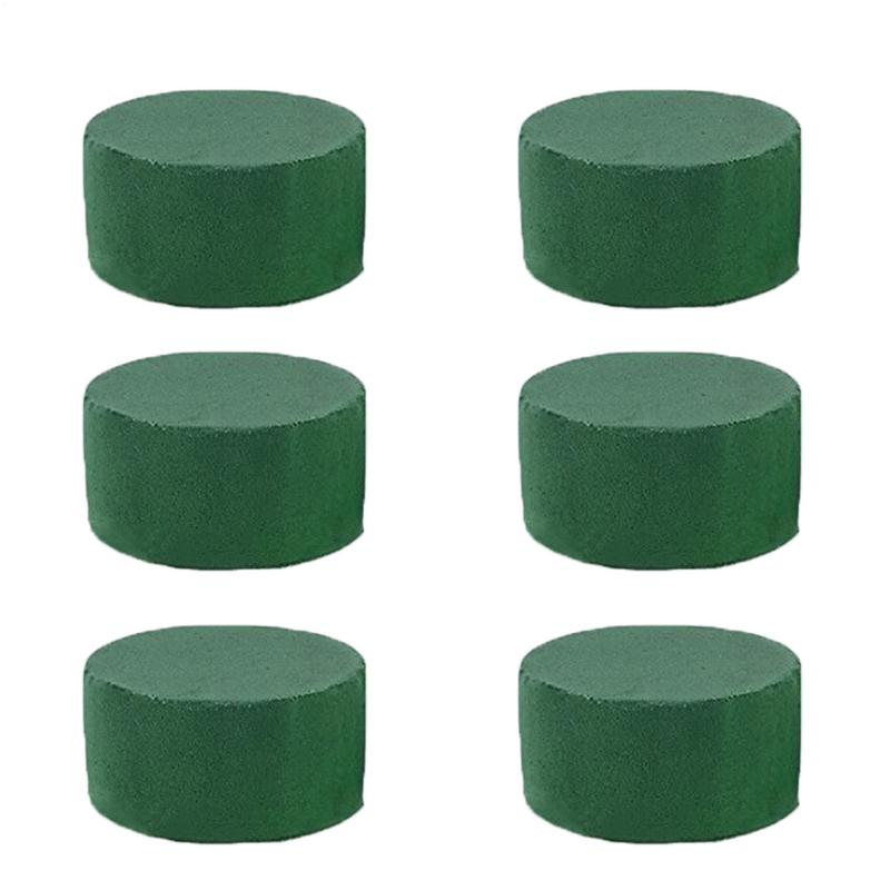 6Pcs Round Floral Foam Bricks  - Anda Florist Supply ulasan dan harga