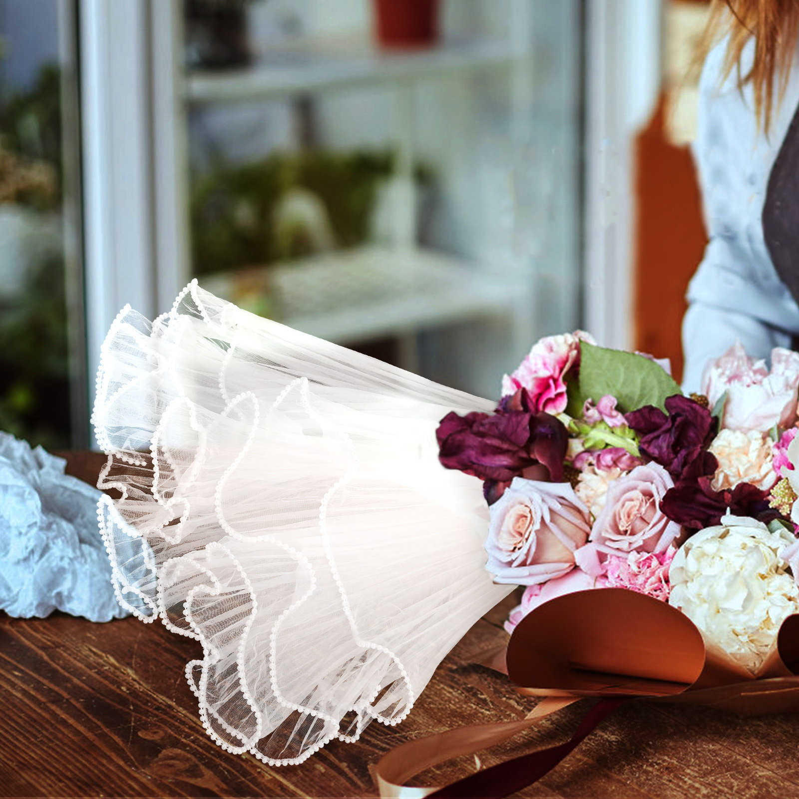 Pearl Mesh Flower Wrapping Net - Anda Florist Supply ulasan dan harga