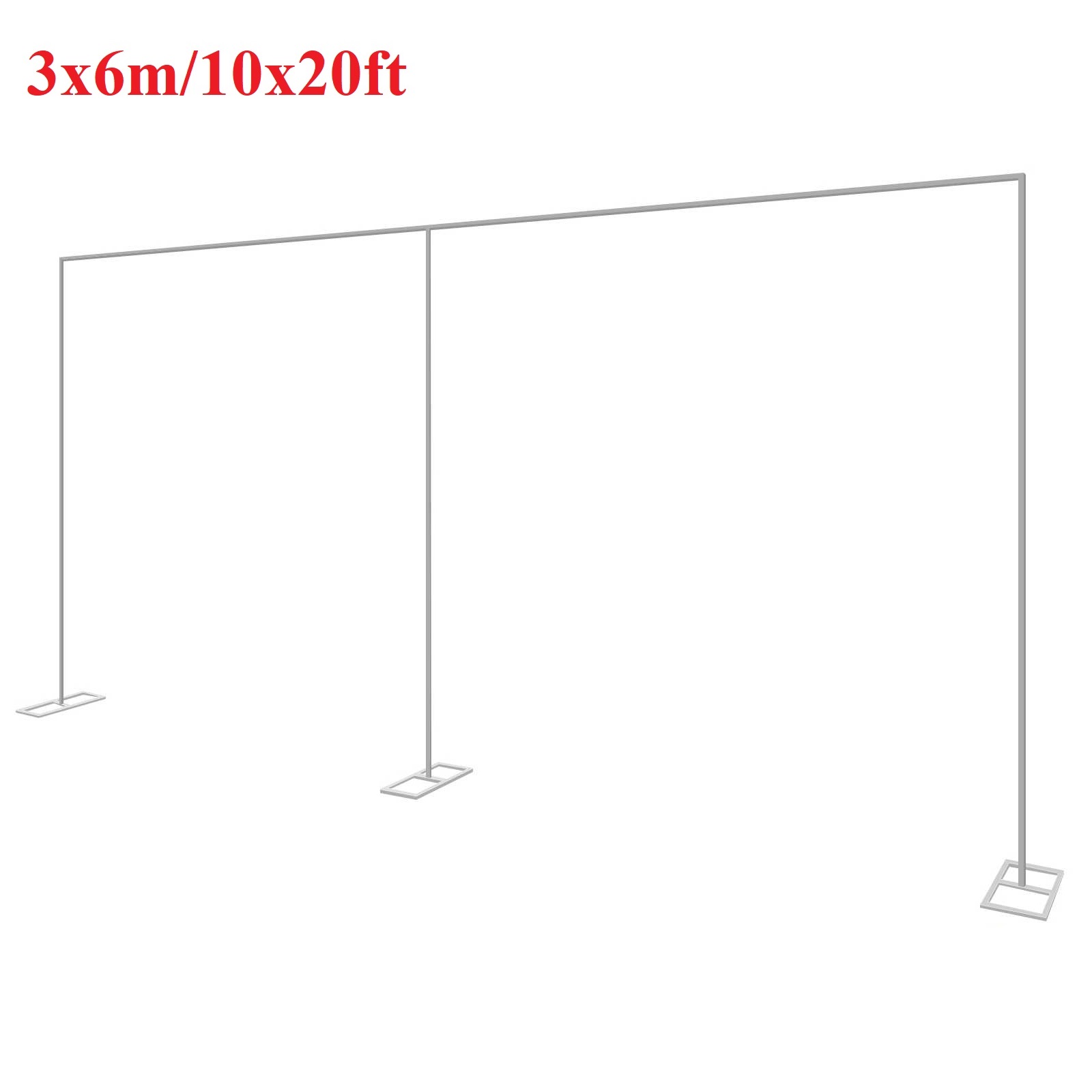 3x6m/10x20ft Metal Wedding Arc - Florist Supp ulasan dan harga