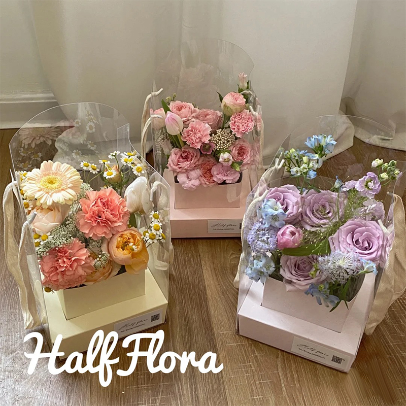 New Rose Flower Hand Packaging - Florist Supply Paper ulasan dan harga