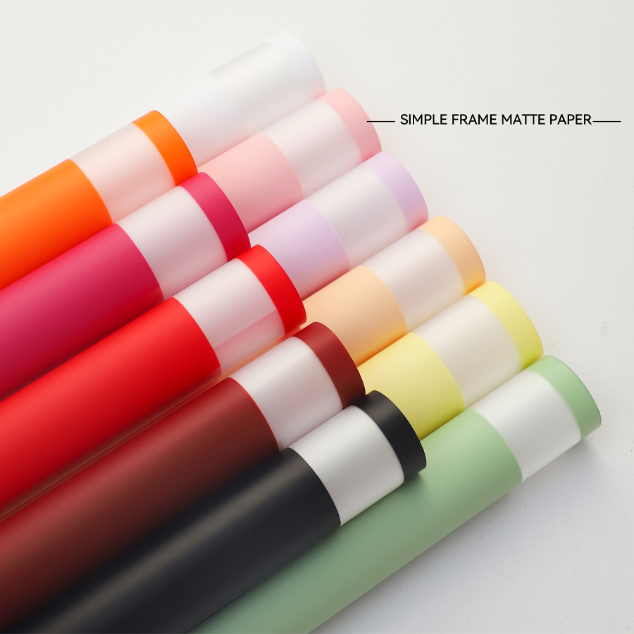 20 Sheets Bordered Flower Wrap - Florist Supply Paper ulasan dan harga