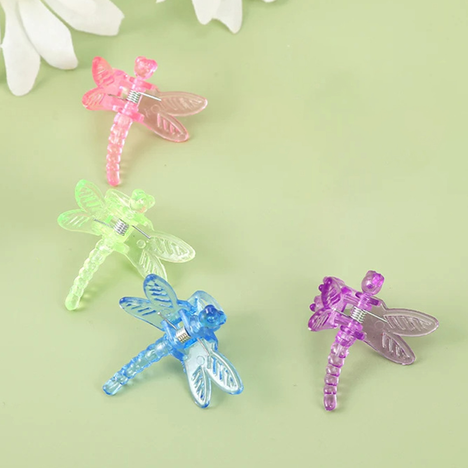100pcs Plant Orchid Clips Tran - Florist Supp ulasan dan harga