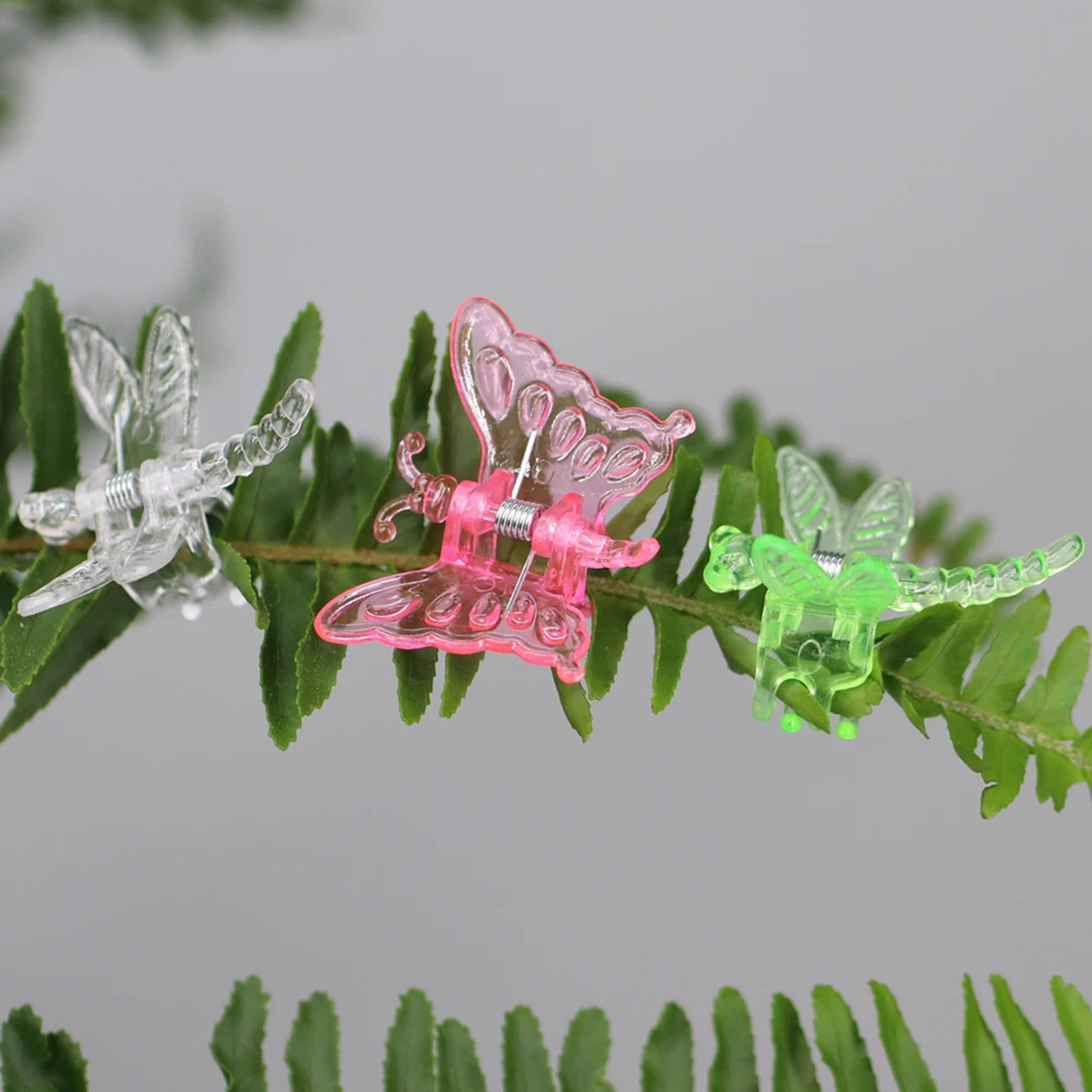 100pcs Plant Orchid Clips Tran - Florist Supp ulasan dan harga